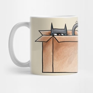 Cat in a Box Mug